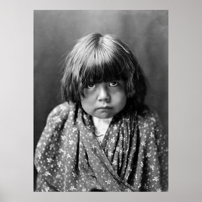 Tewa Indian Child, 1905 Poster (Front)