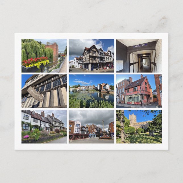 Tewkesbury Holiday Postcard (Front)