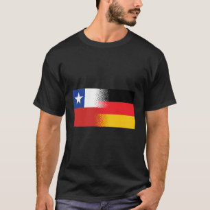 Texan German American Flag Deutschland Germany Tex T-Shirt