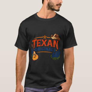 Texan Originals Guitar Cowboy Hat T-Shirt
