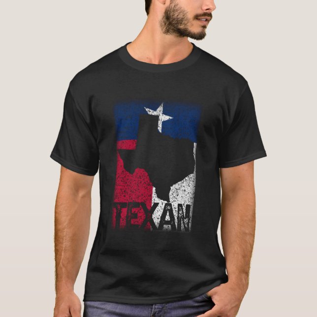 Texan Pride Texas Sayings State T-Shirt (Front)