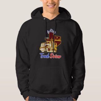 Texan Real Truckers for texas drivers  Trucking Tr Hoodie