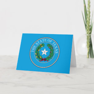 Texan Seal, Seal of Texas Card
