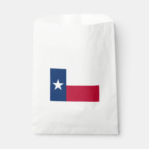 Texan State Flag (Texas) Favour Bags