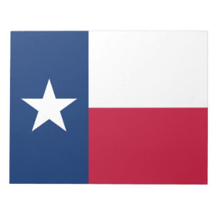 Texan State Flag (Texas) Notepad