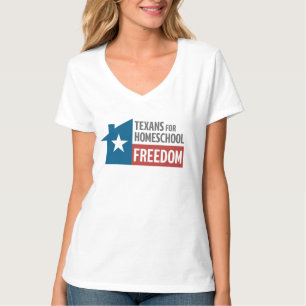 Texans for Homeschool Freedom Logo T-Shirt