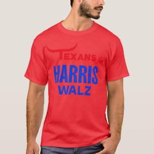 Texans for Kamala Tim Walz 2024 TShirt