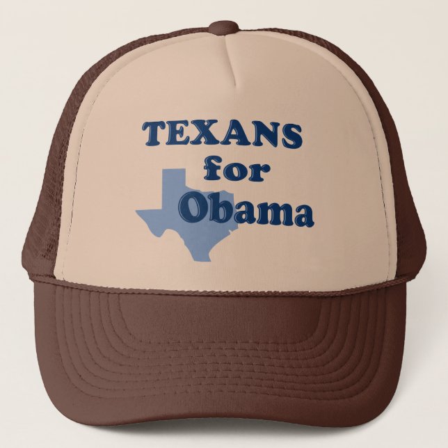 Texans for Obama Trucker Hat (Front)