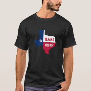 Texans for Trump 2024 Presidential Election Republ T-Shirt