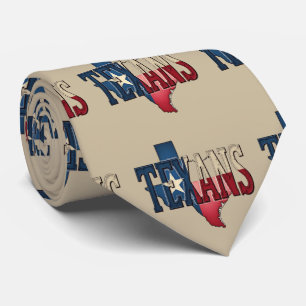Texans Sports Team Neck Tie