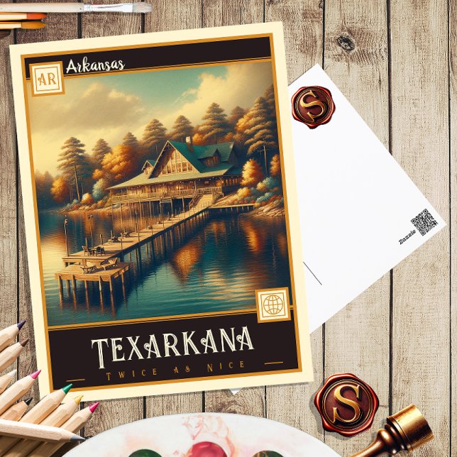 Texarkana, Arkansas | Vintage Postcard (Creator Uploaded)