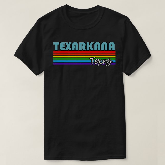 Texarkana Texas Pride  Texarkana LGBT Gift LGBTQ S T-Shirt (Design Front)