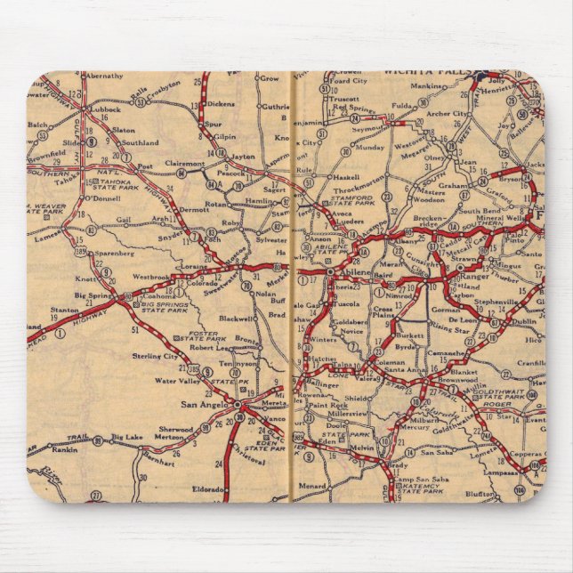 Texas 11 mouse mat (Front)