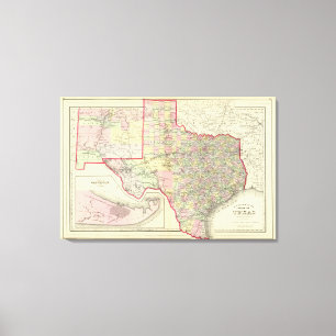 Texas 12 canvas print