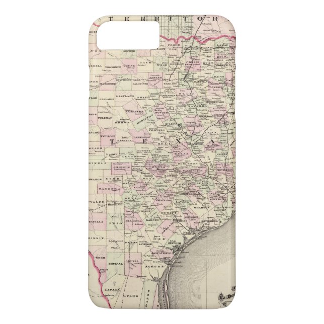 Texas 12 Case-Mate iPhone case (Back)