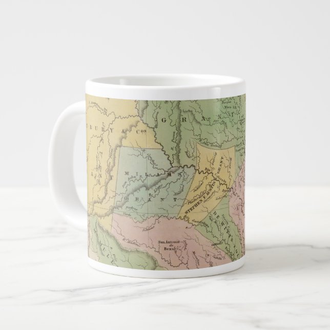 Texas 14 large coffee mug (Front Left)