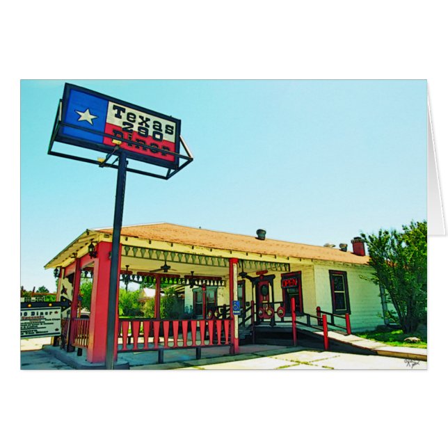 Texas 290 Diner, Johnson City, TX (Front Horizontal)