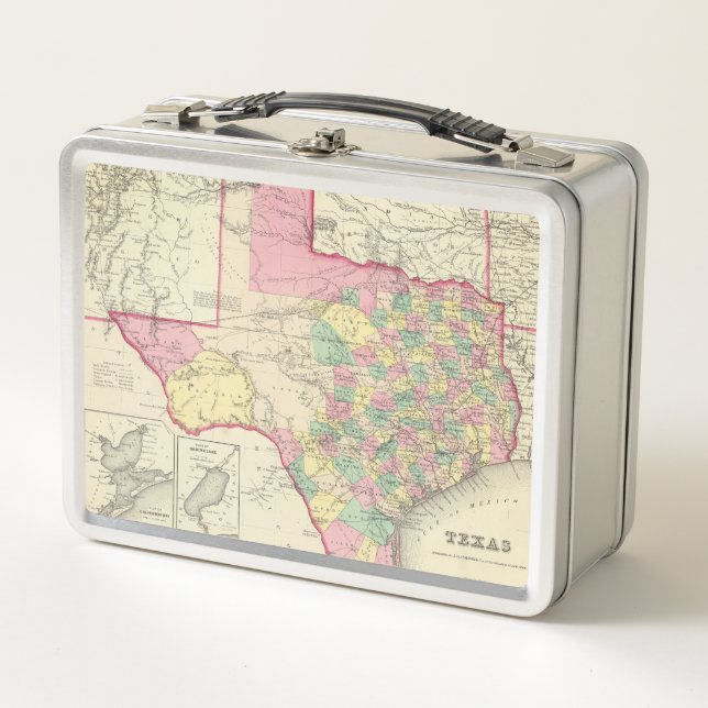 Texas 4 2 metal lunch box (Front)