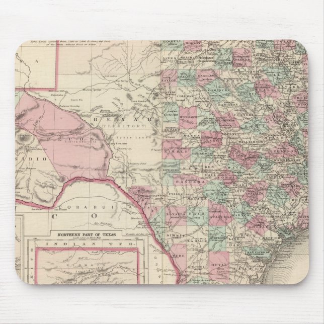 Texas 5 mouse mat (Front)