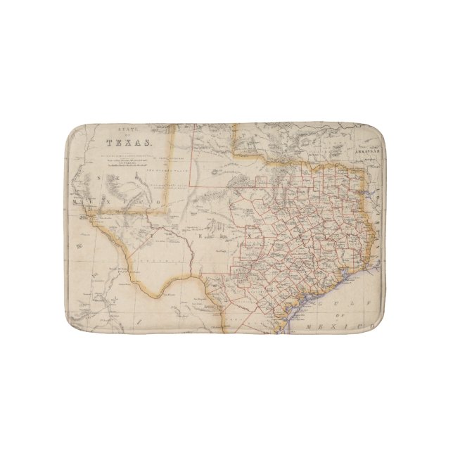 Texas 6 bath mat (Front)