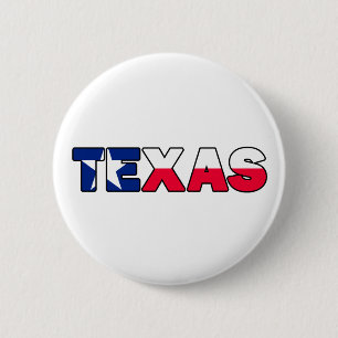 Texas 6 Cm Round Badge