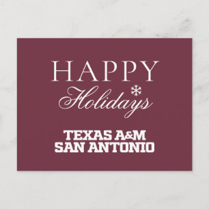 Texas A&M San Antonio Holiday Postcard