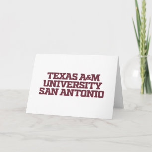 Texas A&M University-San Antonio Card