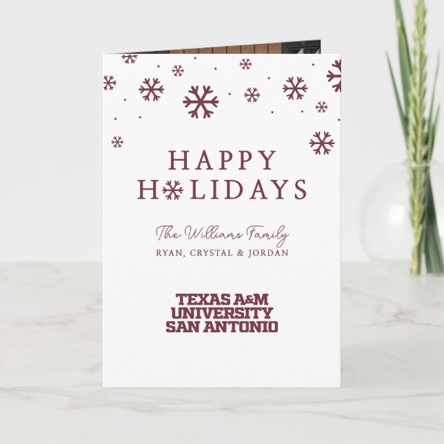 Texas A&M University-San Antonio Holiday Card (Front)