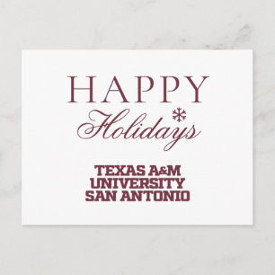 Texas A&M University-San Antonio Holiday Postcard