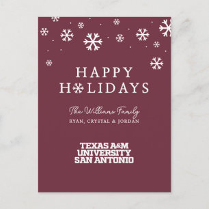Texas A&M University-San Antonio Holiday Postcard