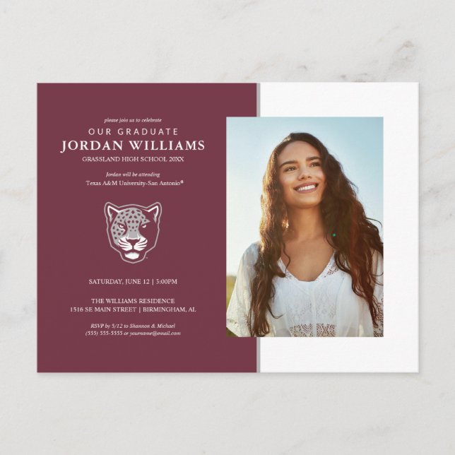 Texas A&M University-San Antonio | Jaguars Announcement Postcard (Front)