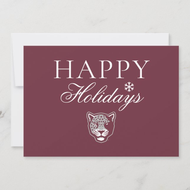 Texas A&M University-San Antonio | Jaguars Holiday Card (Front)