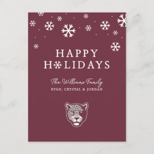 Texas A&M University-San Antonio   Jaguars Holiday Postcard