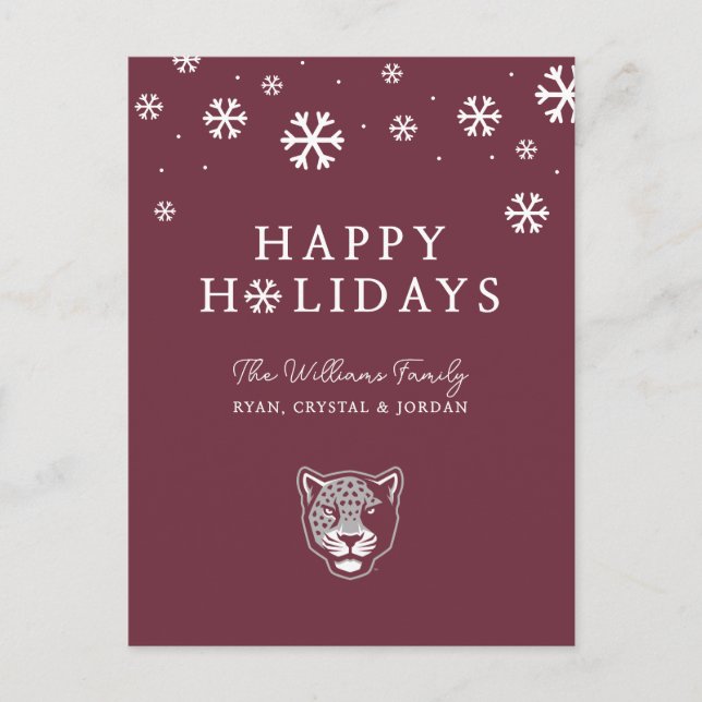 Texas A&M University-San Antonio | Jaguars Holiday Postcard (Front)