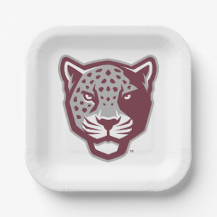 Texas A&M University-San Antonio   Jaguars Paper Plate