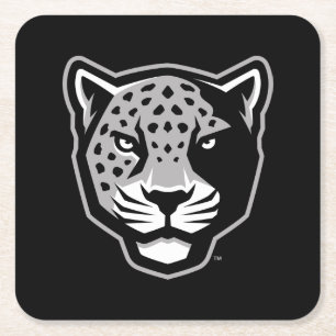 Texas A&M University-San Antonio   Jaguars Square Paper Coaster