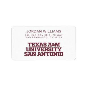 Texas A&M University-San Antonio Label