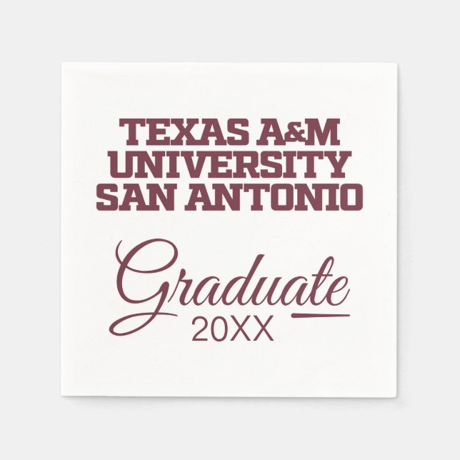 Texas A&M University-San Antonio Napkin (Front)