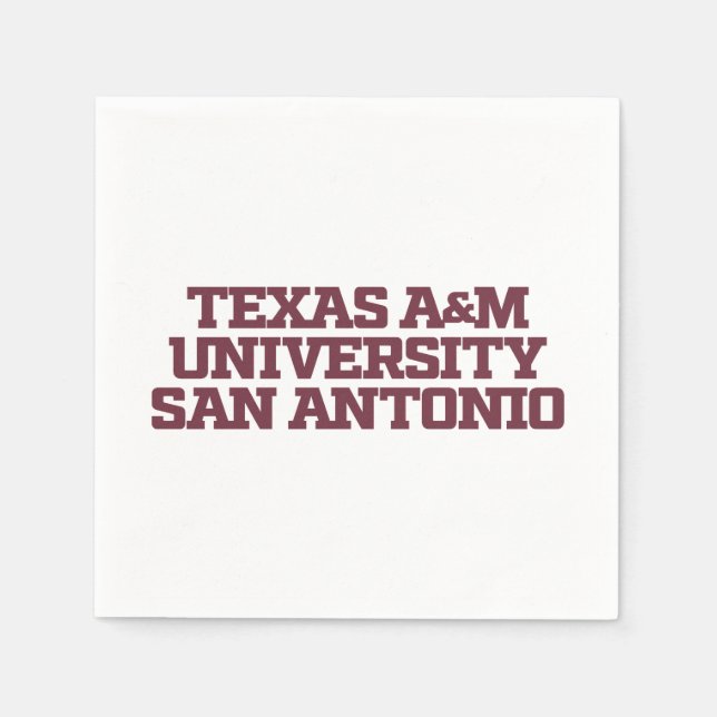 Texas A&M University-San Antonio Napkin (Front)