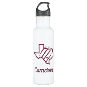 Texas A&M University-San Antonio   State Logo 710 Ml Water Bottle