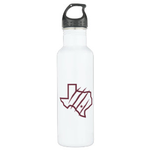 Texas A&M University-San Antonio   State Logo 710 Ml Water Bottle
