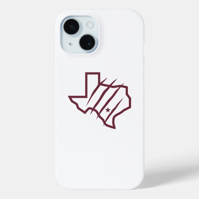 Texas A&M University-San Antonio | State Logo Case-Mate iPhone Case (Back)