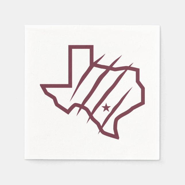 Texas A&M University-San Antonio | State Logo Napkin (Front)