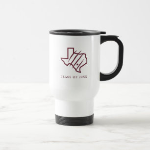 Texas A&M University-San Antonio   State Logo Travel Mug