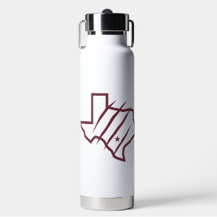 Texas A&M University-San Antonio   State Logo Water Bottle