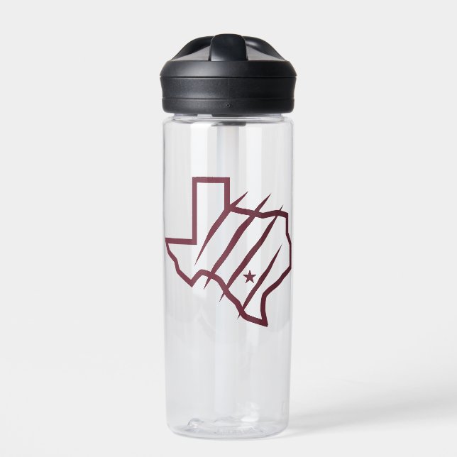 Texas A&M University-San Antonio | State Logo Water Bottle (Front)