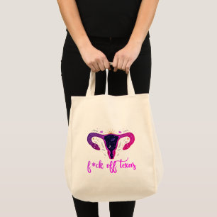 Texas Abortion Ban Celestial Uterus Protest  Tote Bag