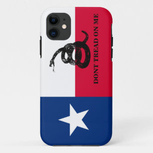 Texas and Gadsden Flag iPhone 11 Case