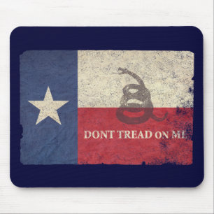 Texas and Gadsden Flag Mouse Mat