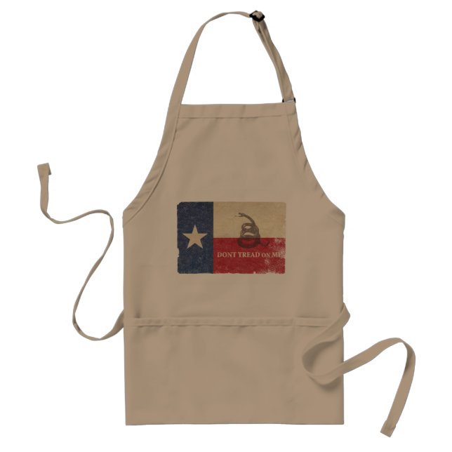 Texas and Gadsden Flag Standard Apron (Front)